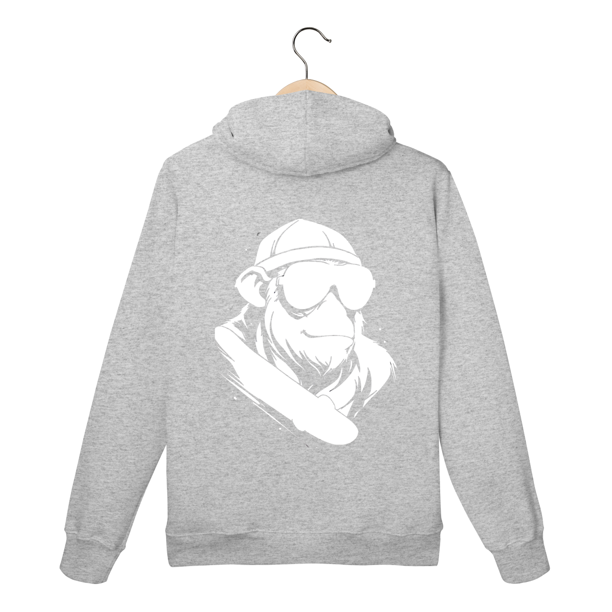 Moletom Cinza - Logo Clara