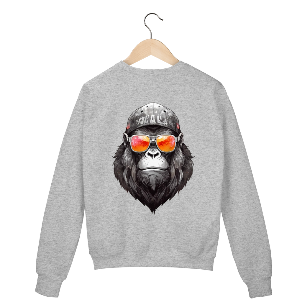 Suéter Cinza - Logo Clara